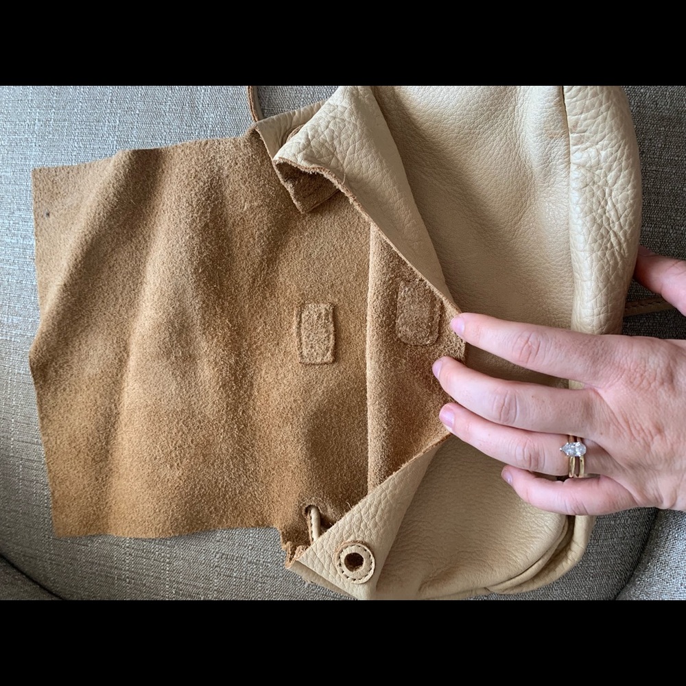 Anthropologie leather crossbody - Picture 4 of 5